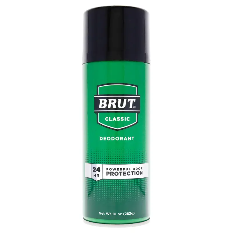 BRUT Déodorant Spray Classique – Senteur Fraîche, 10 oz