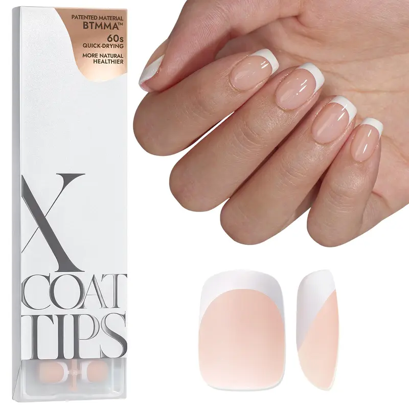 BTArtboxNails — Embouts Ongles Gel Extra-Court Carré XCOATTIPS Pour Manucure Rapide et Professionnelle