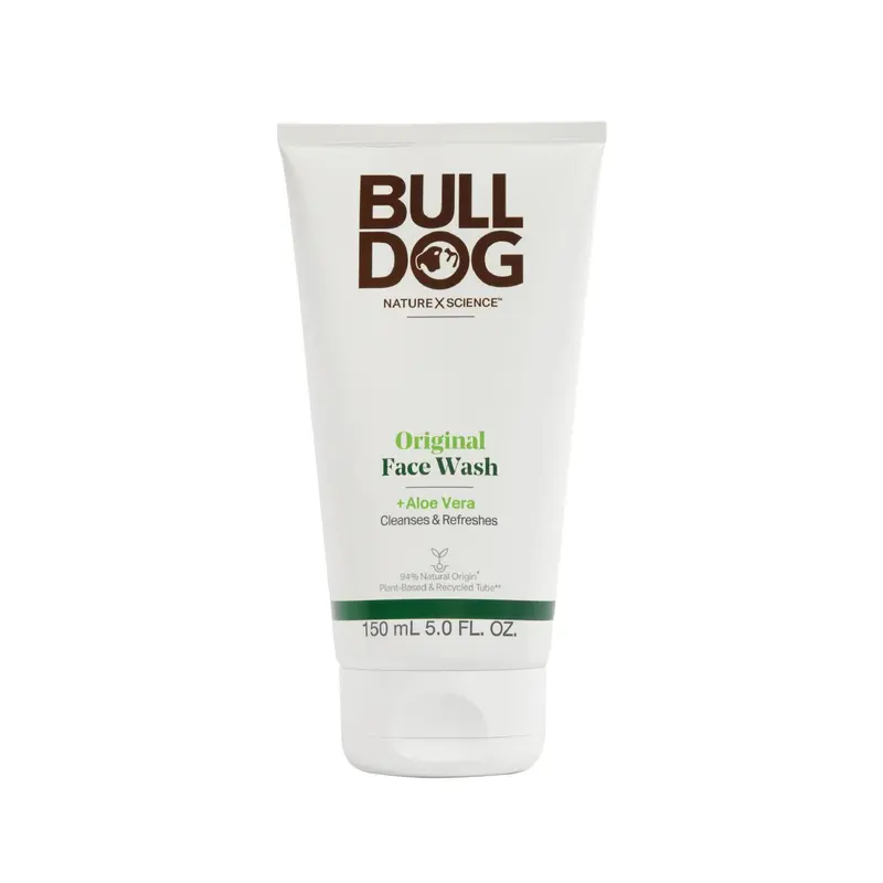 BULLDOG Nettoyant Visage Original pour Hommes – Soin masculin, 150 ml