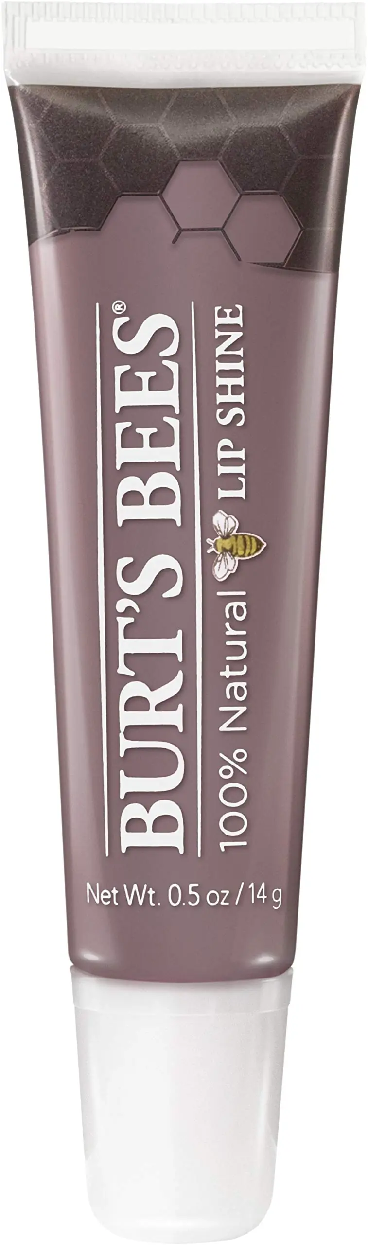 Burt's Bees Brillant hydratant 100% naturel pour les lèvres, Spontanéité – 1 tube