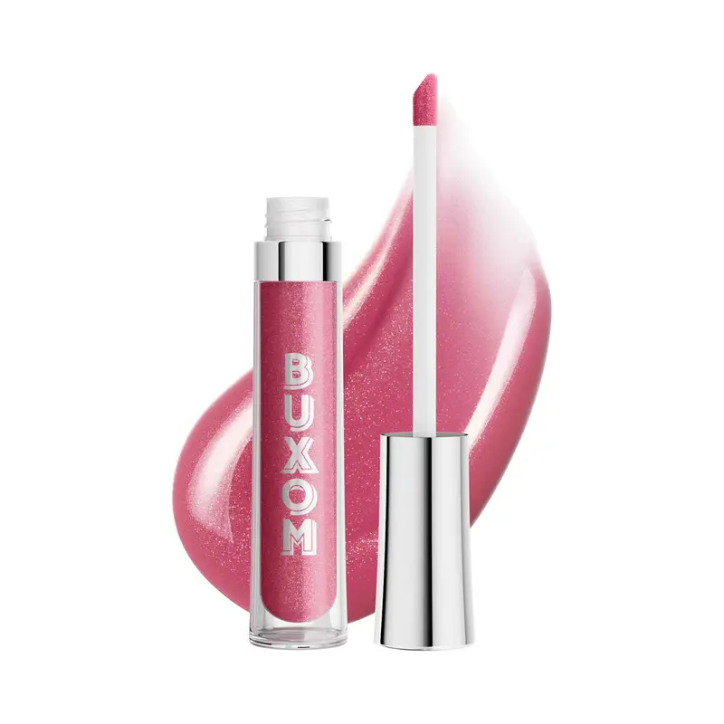 Buxom Repulpant Teinté pour les Lèvres – Éclat Ultra Brillant et Formule Végan – Evelyn Prune Rose Scintillant