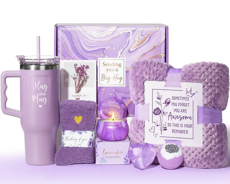 Cadeaux d’anniversaire pour femmes – Bien‑être et spa lavande | Qinline