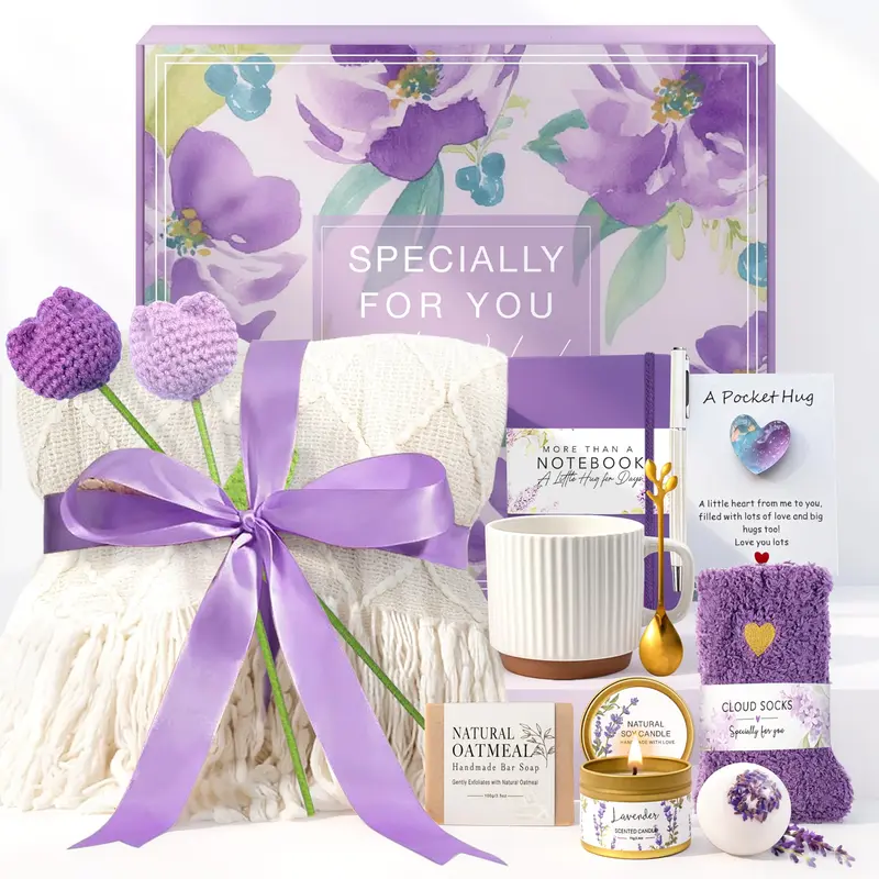 Cadeaux d’anniversaire pour femmes – Coffret soin et bien‑être VKTASIMK