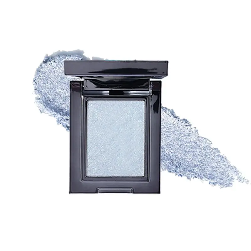 CAKAILA Ombre paupiere bleu clair brillant – Palette neutre waterproof avec miroir