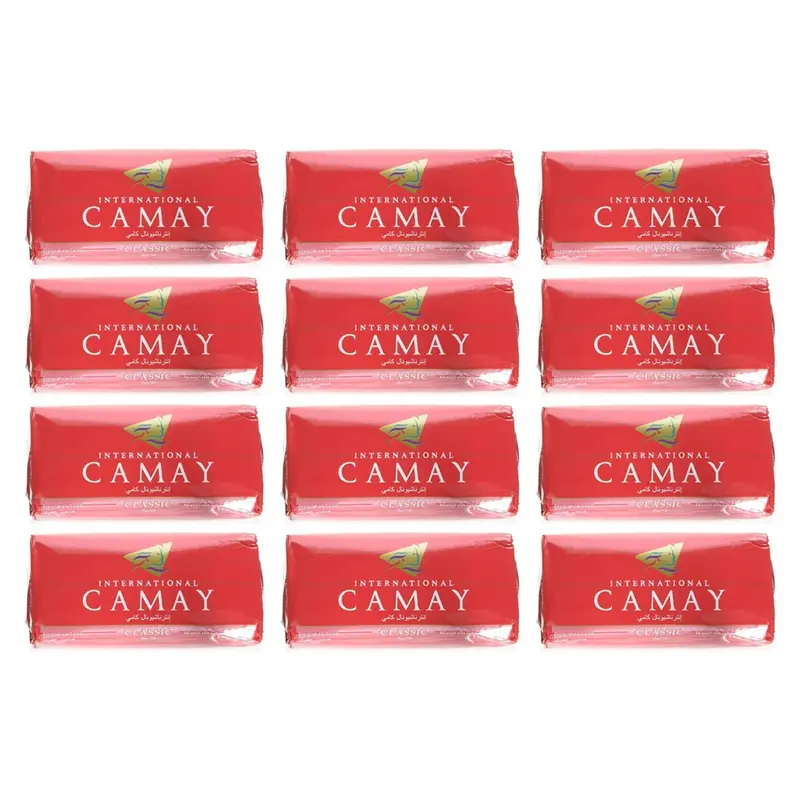 Camay Classique – Savon en barre hydratant et doux, parfum léger, lot de 12 barres (113 g chacun)
