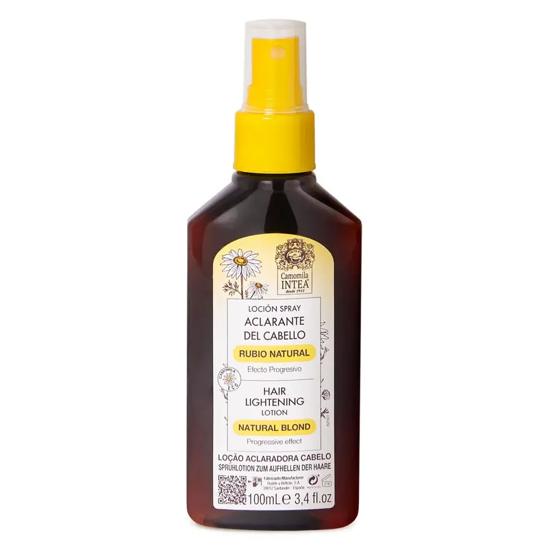 Camomila Intea Blonde Spray – Éclaircissant à la camomille, sans ammoniaque ni parabènes | 3,4 oz