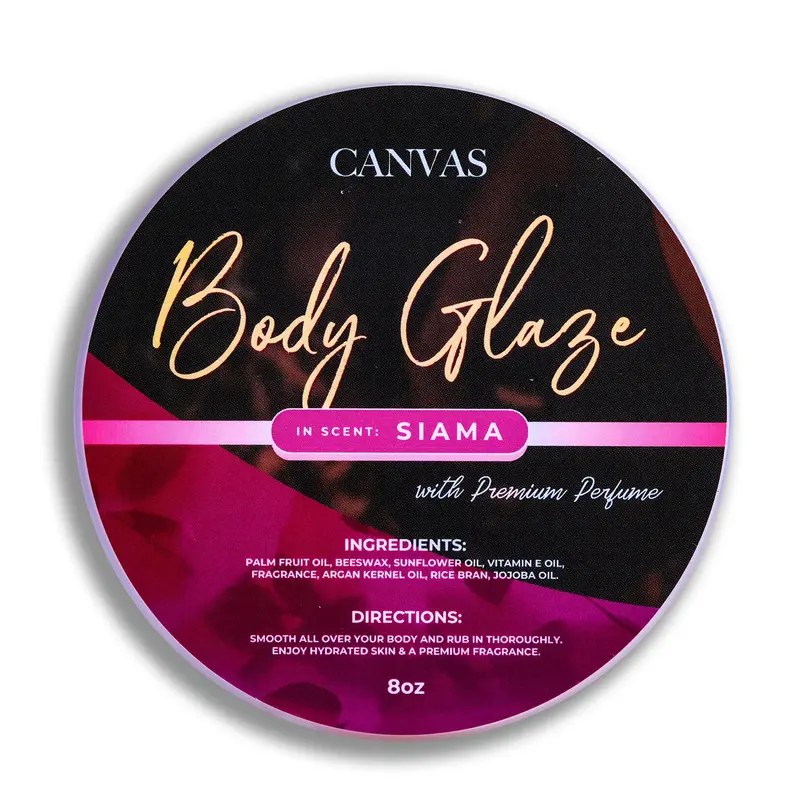 Canvas Beauty Siama Glaçage corporel – Hydratation légère, peau douce et éclat lumineux