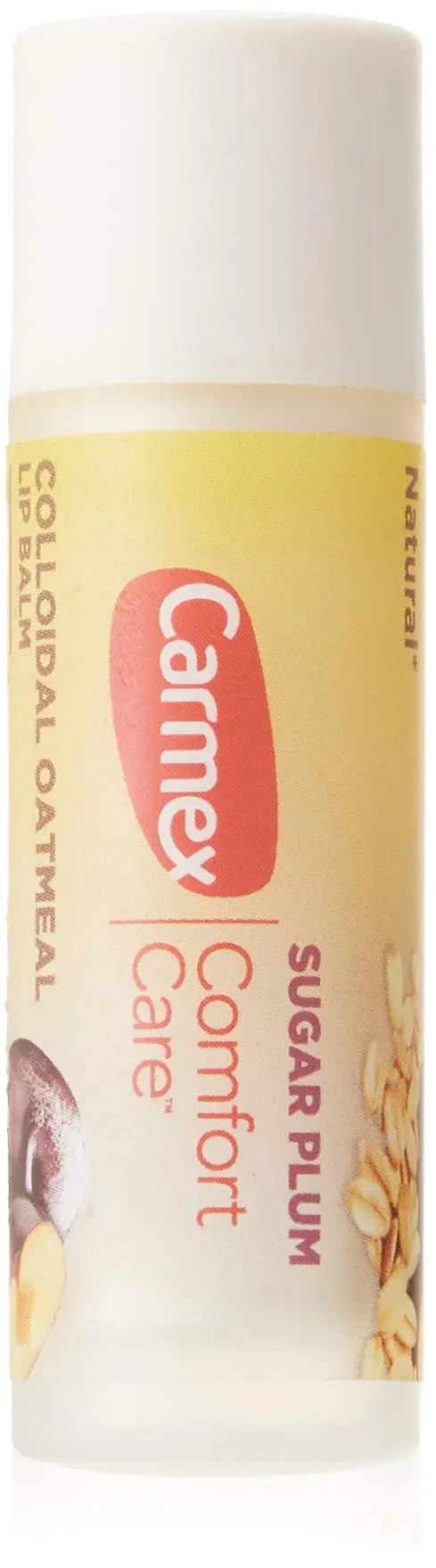 Carmex Comfort Care – Baume à Lèvres Avoine Colloidale – Parfum prune sucré
