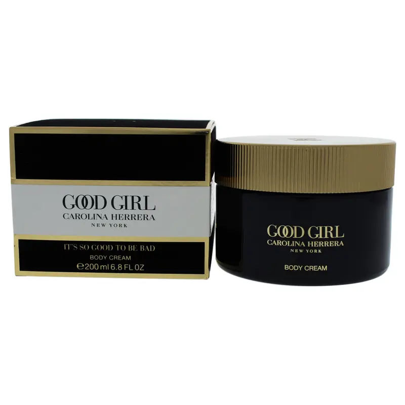 Carolina Herrera Good Girl Crème pour le Corps – 200 ml, hydratation luxueuse, non gras et parfumée, adaptée à tous types de peau