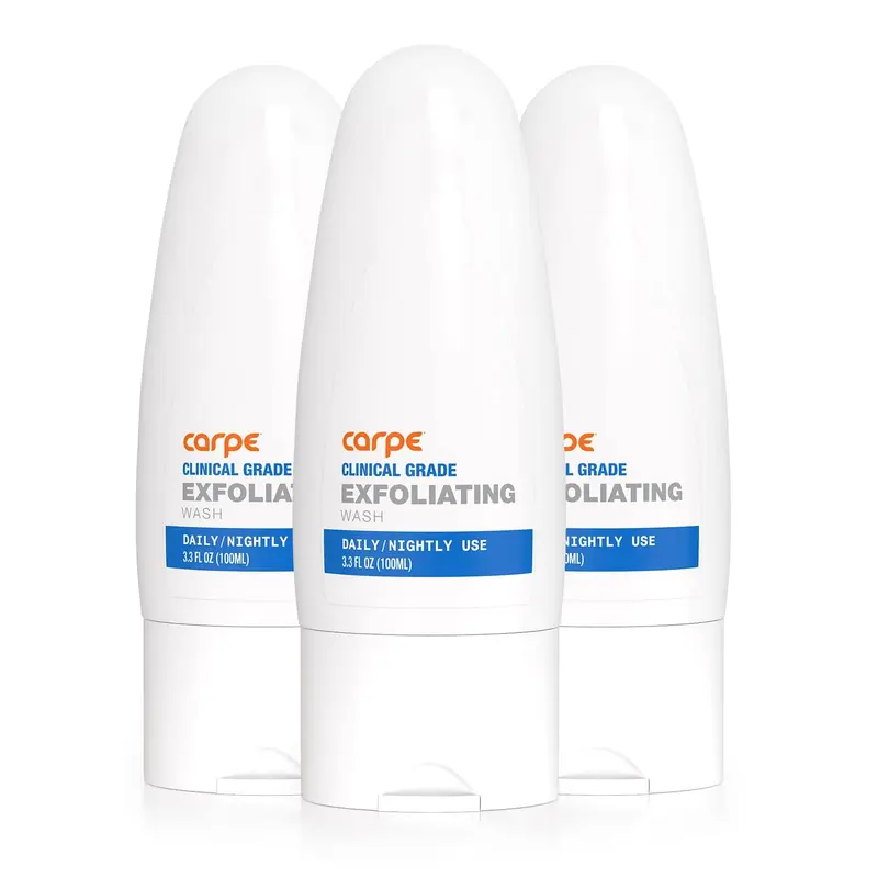 Carpe Gommage Exfoliant Aisselles – Protection Odorante et Fraîcheur Menthe (Pack de 3)