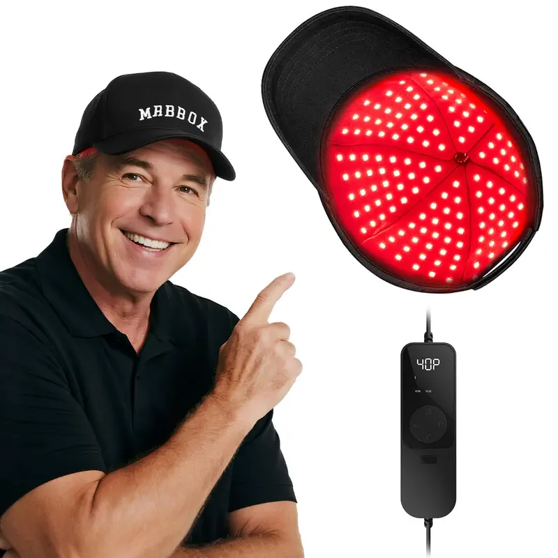 Casque Laser Croissance Cheveux – Lumière Rouge 660nm et IR