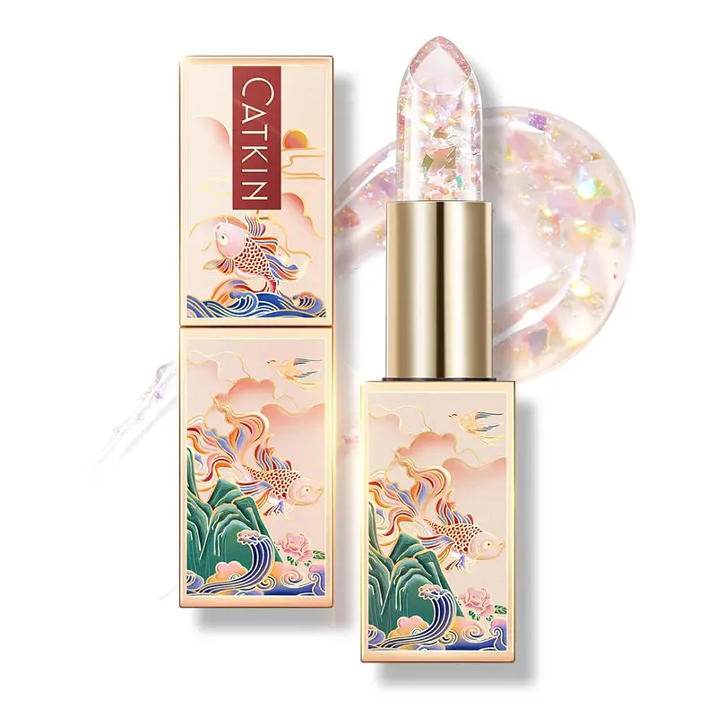 CATKIN Baume à Lèvres Teinté Changeant – Soin Hydratant Ultra Nourrissant Rainbow 0,12 oz C04