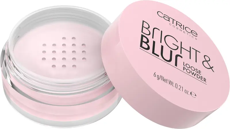 Catrice Bright et Blur Poudre Libre — Léger Flou Instantané et Fini Velouté | Végane et Sans Cruauté (010 Rose tendre)
