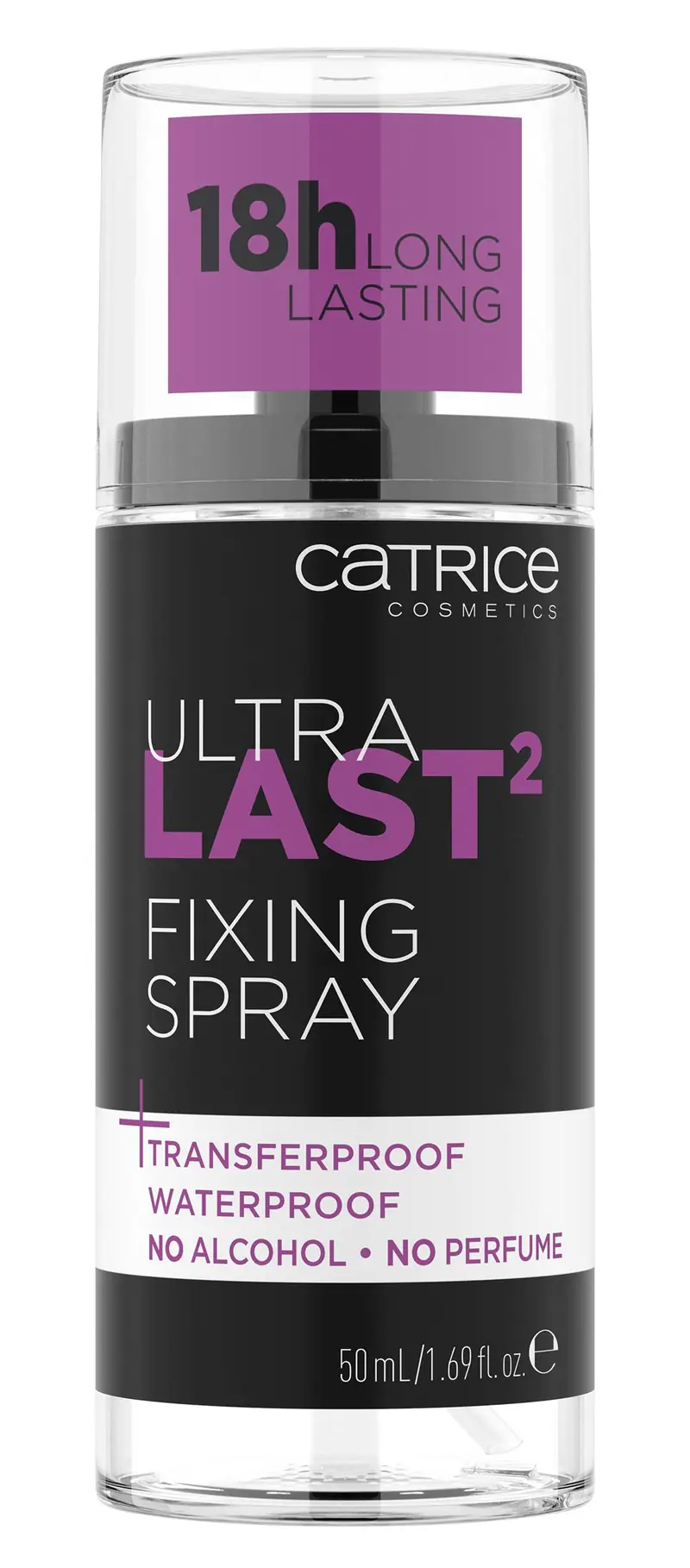 CATRICE Ultra Last2 Fixing Spray Transparent — Fixateur Maquillage longue tenue