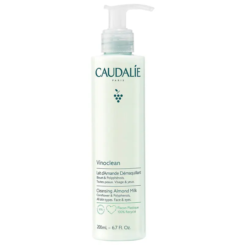 Caudalie Vinoclean Lait Nettoyant Doux à l’Huile d’Amande – 200 ml