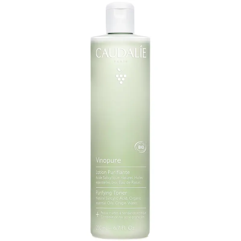 Caudalie Vinopure Tonique Pore - Purifiant et Matifiant, 200 ml