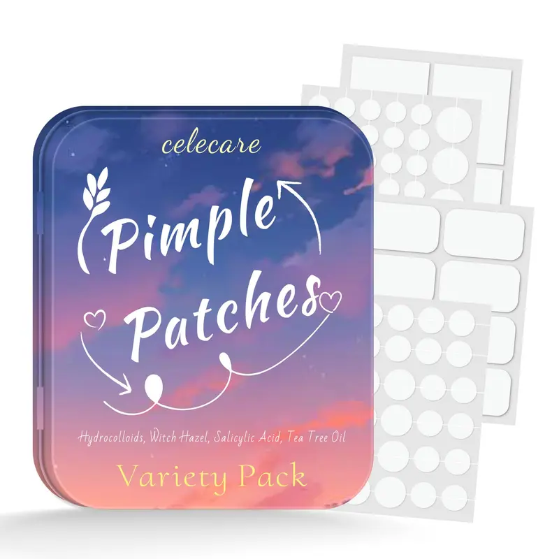 CELECARE Patch Acné 324 pièces – Pansements hydrocolloïdes grand format