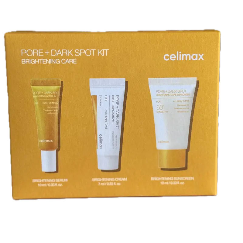 Celimax Pore + Dark Spot Brightening Kit Routine Anti-Taches Pores
