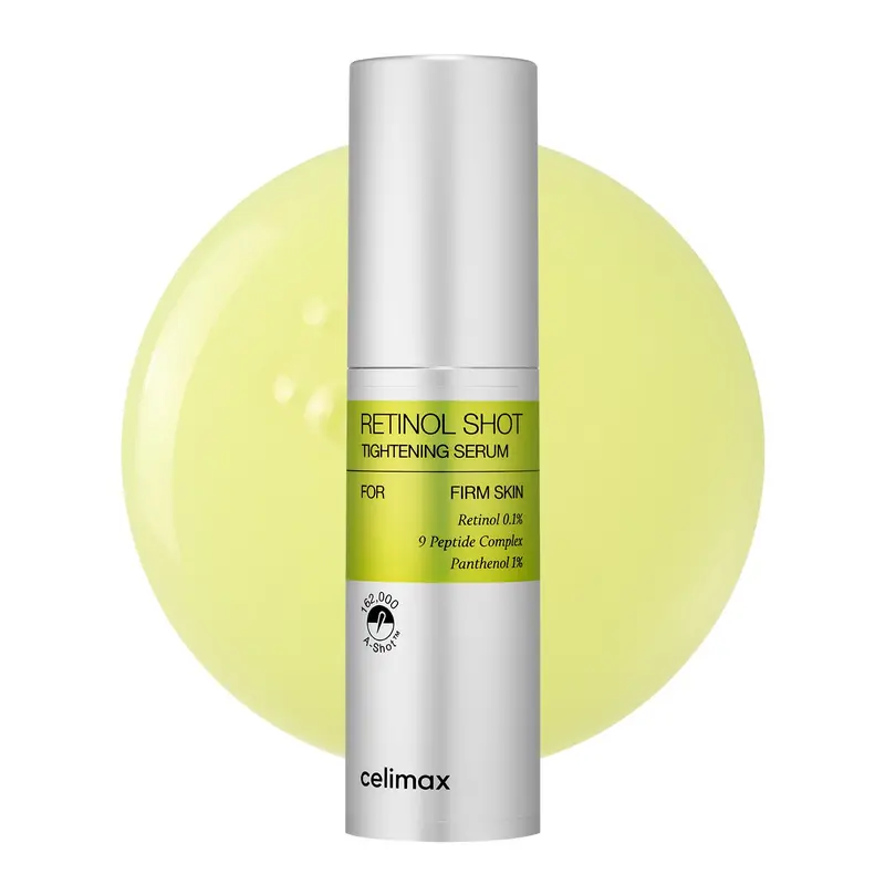 Celimax Vita A Shot Sérum Resserant au Rétinol Pur – Peptides, Pores, Ridules et Fermeté, 30 ml