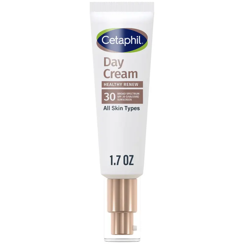 Cetaphil Healthy Renew Crème de Jour SPF 30 – Hydratante, Peptides, Sans Parfum (1,7 oz)