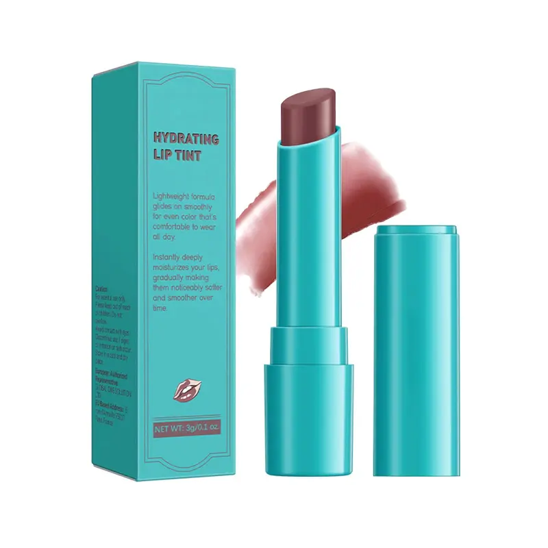 Charm Kiss Teinte Hydratante pour les Lèvres – Hydratation durable et couleur naturelle (5# Warm Sienna)