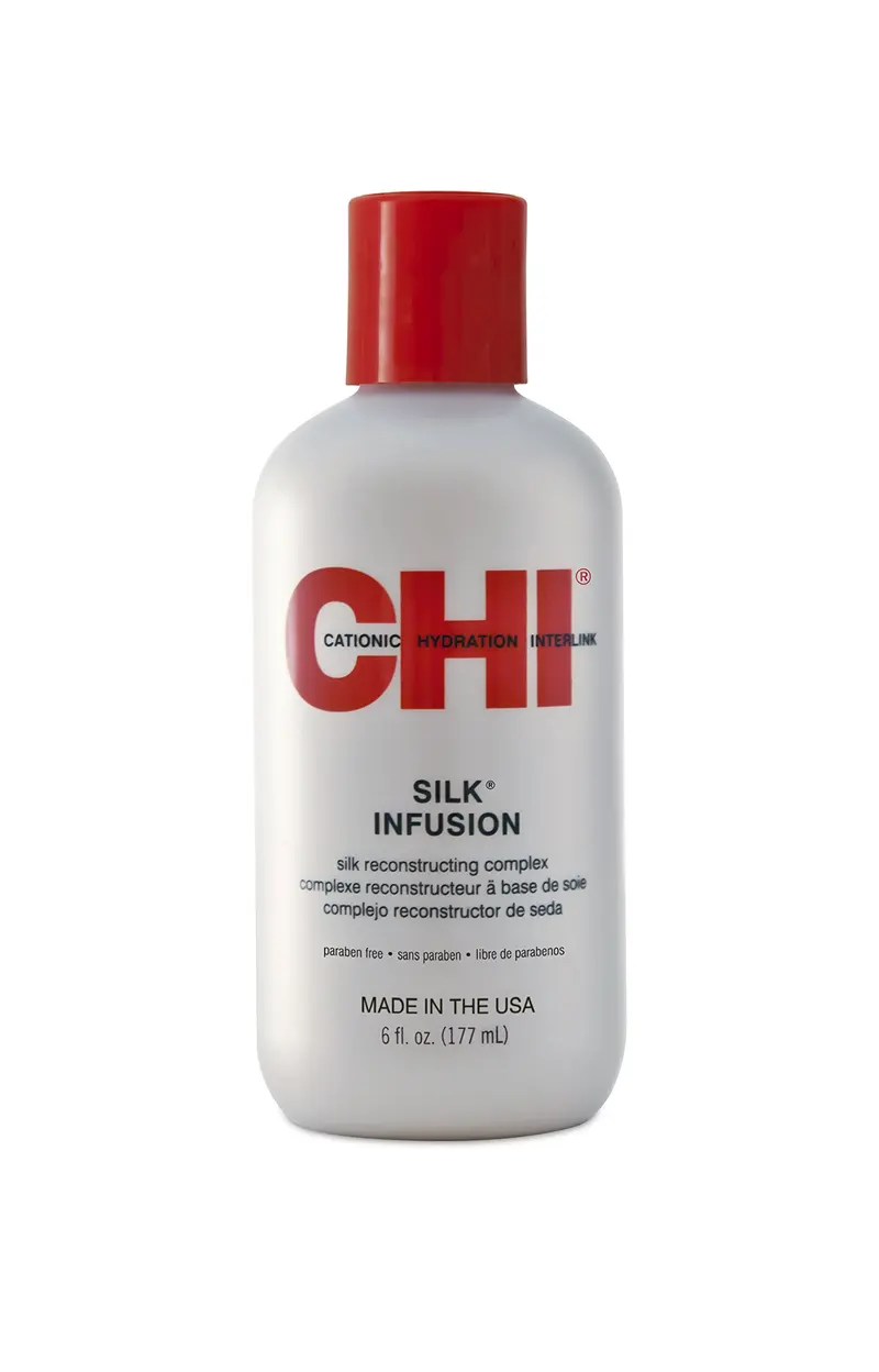 CHI Silk Infusion – Ensemble de 3 flacons, 6 onces liquides chacun | Soin capillaire sans rinçage