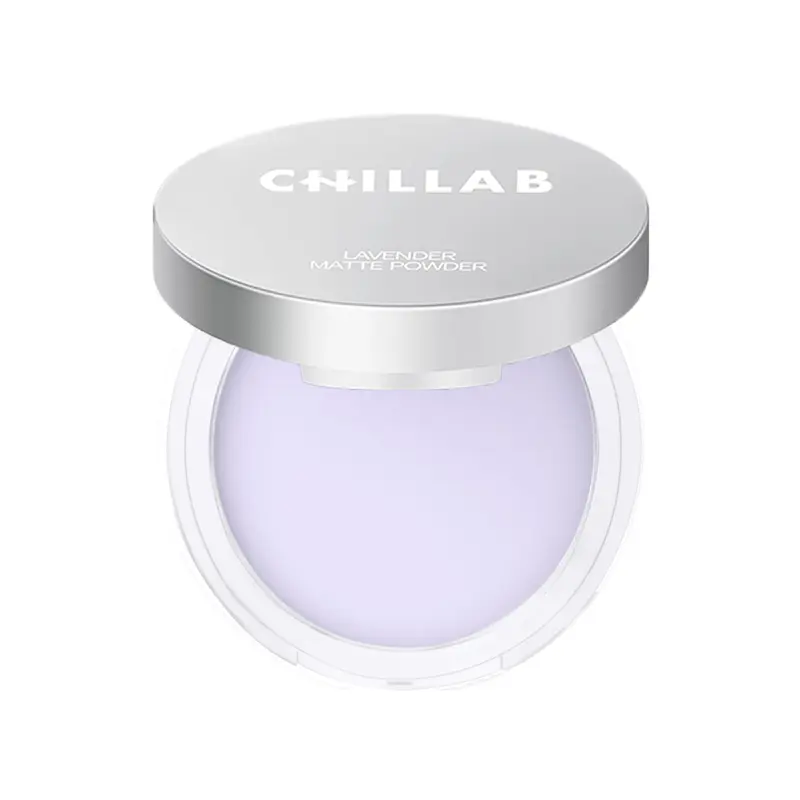 Chillab Poudre Matte Lavande – Contrôle de l’huile 12h, Fini Mat Léger