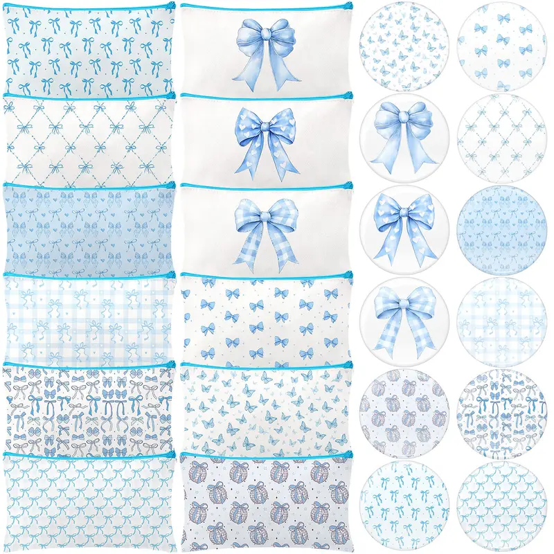 Chunful – 24 pièces Coquette Bleu