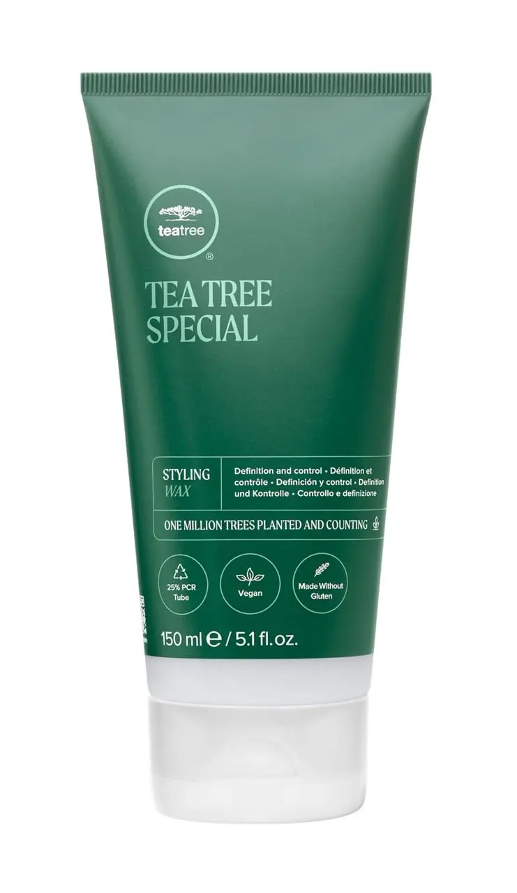 Cire coiffante Tea Tree – Définition et tenue flexible pour tous types de cheveux