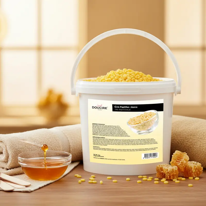 Cire pastille traditionnelle jaune
