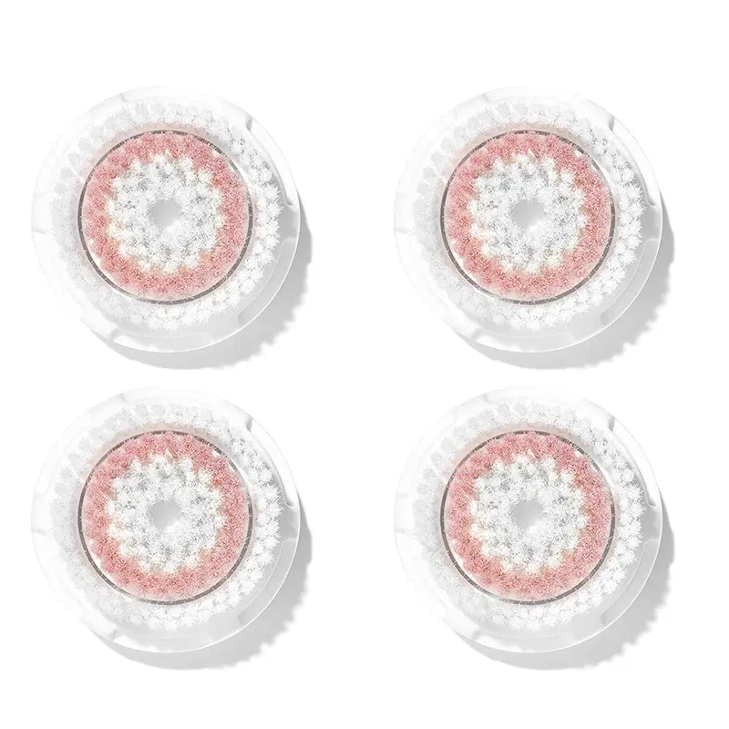 Clarisonic Radiance – 4 têtes de brosse de remplacement compatibles Mia 1/2, Mia Fit, Alpha Fit, Smart Profile Uplift et Alpha Fit X