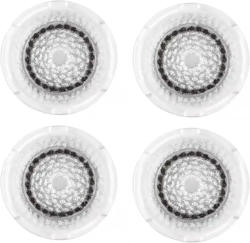 Clarisonic Sensitive – Pack de 4 têtes de remplacement pour Mia 1/2, Mia Fit, Alpha Fit, Smart Profile et Uplift