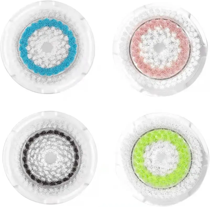 Clarsonic – Lot de 4 Têtes de Nettoyage compatibles Mia 1, Mia 2, Mia Fit, Alpha Fit et Smart Profile