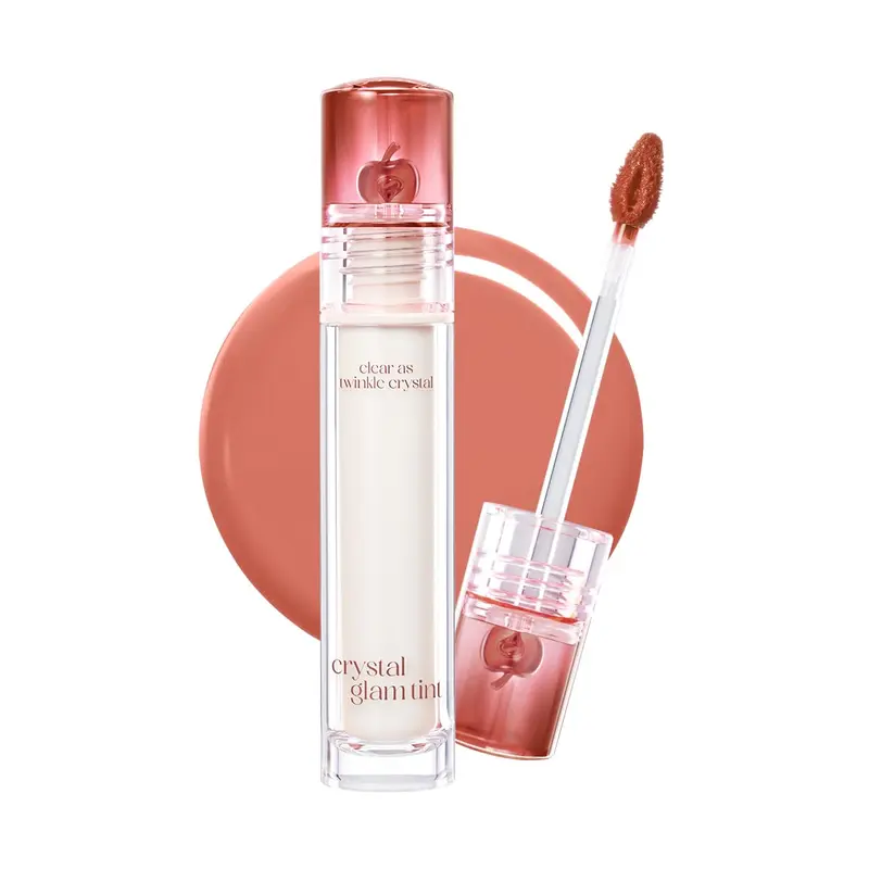 CLIO CRYSTAL GLAM TINT 020 Vanille Pomme – fini gloss, léger et tenue longue durée