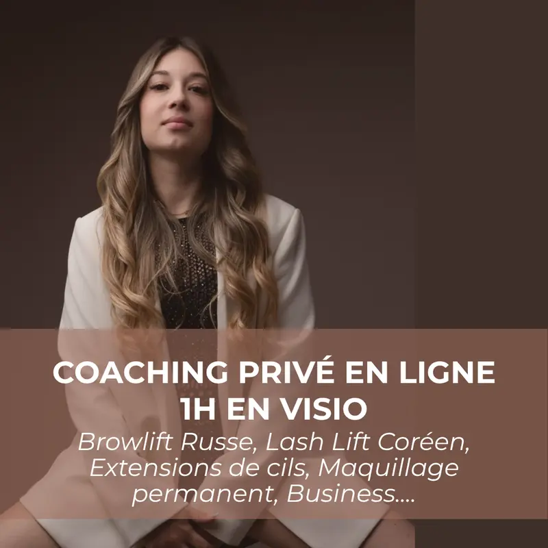 Coaching Visio 1h — Technique & Business Beauté avec Pauline