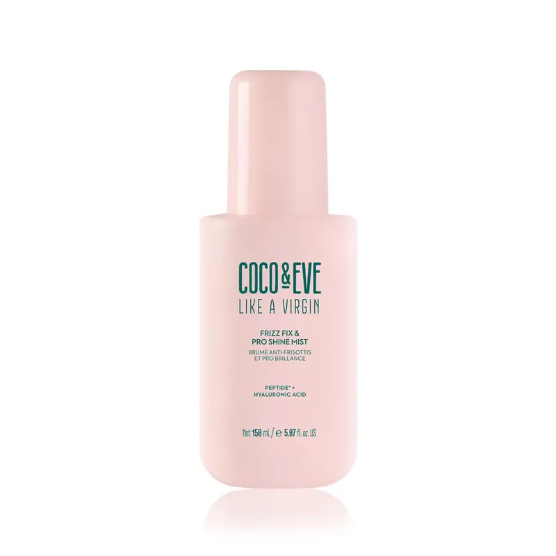 Coco & Eve Like A Virgin Anti-Frisottis & Brillance Pro Brume – Contrôle 72h, Brillance Instantanée, Protection Chaleur Légère
