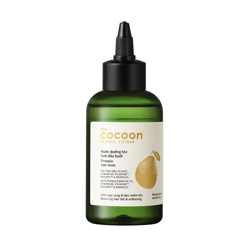 CocoonOriginal Tonique Cheveux Pamplemousse – Sérum Croissance Vegan, Soin Cuir Chevelu pour Cheveux Fin et Abîmés | Adoucit, Réduit la Perte et Encourage la Croissance | 139 ml