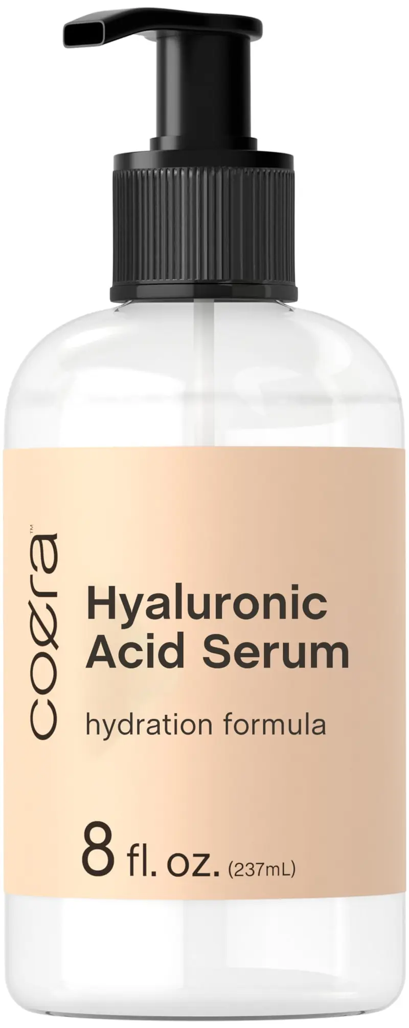 Coera Sérum à l’Acide Hyaluronique | 8 oz | Hydratation pour Visage, Peau, Cheveux et Ongles | Sans Parabènes ni SLS