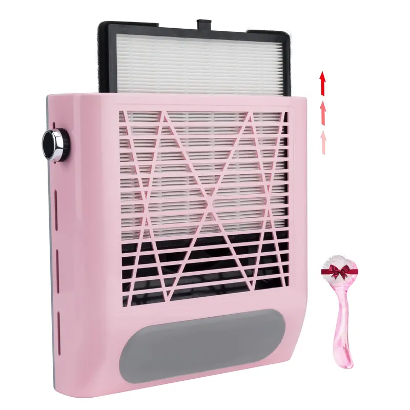 CoFashion Aspirateur Poussière pour Ongles – 80W, Aspiration Puissante pour Manucure Professionnelle