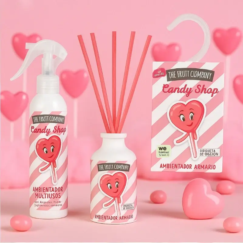 Coffret "coeur de sucette - The Fruit Company