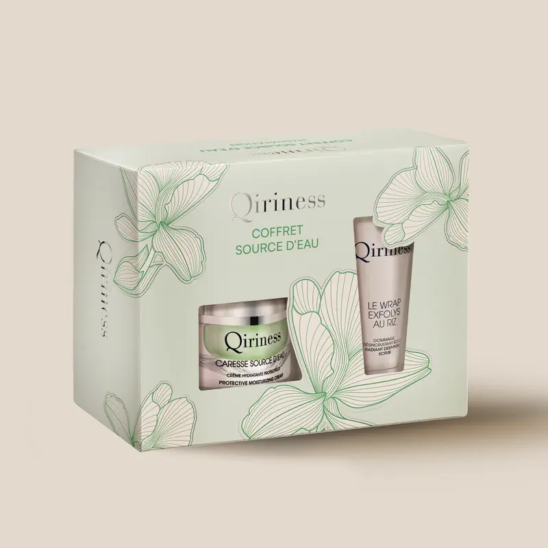 Coffret Source d’Eau – Rituel Hydratation Intense Crème et Exfoliant