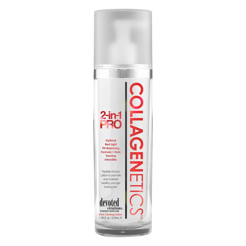Collagenetics 2 en 1 Pro - Lotion Préparatrice et Thérapie par Lumière Rouge | Devoted Creations