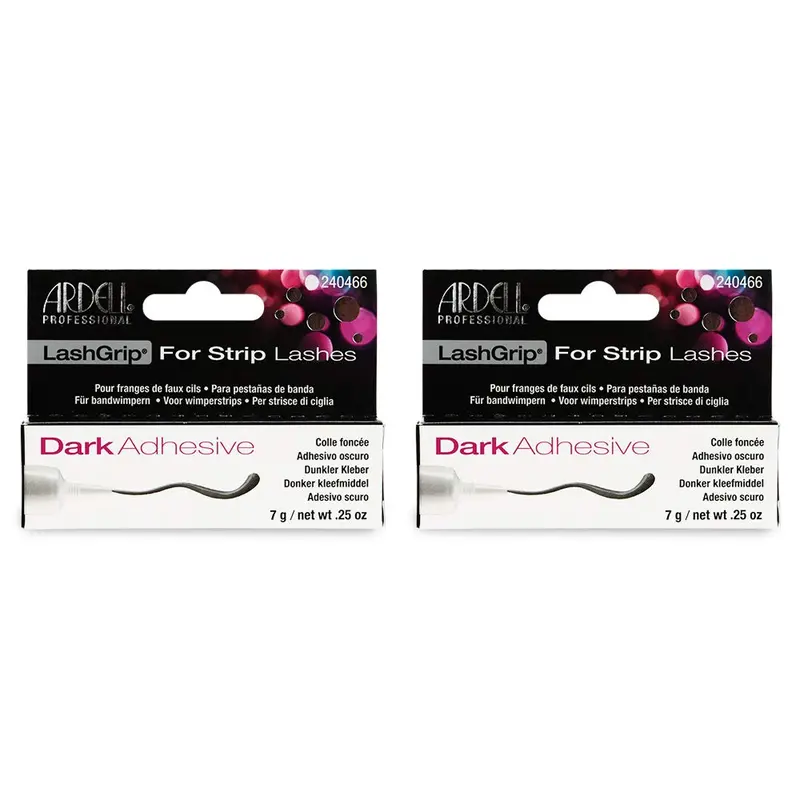 Colle Ardell Lashgrip pour Faux Cils – Noir, Étanche, Tenue Longue, 0,25 oz, Lot de 2