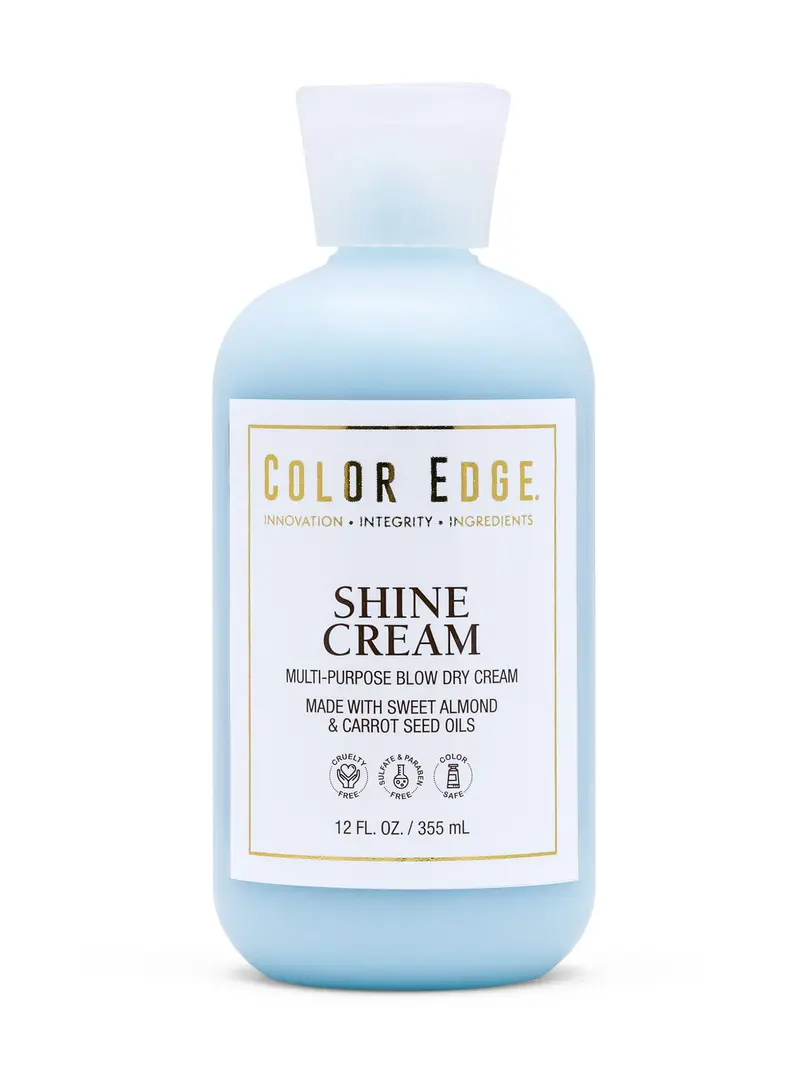 Color Edge Shine Cream – Démêlant léger pour cheveux, 340 ml