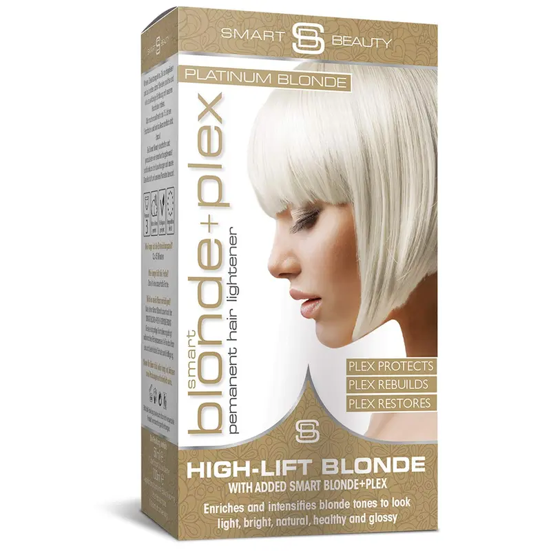 Coloration Permanente Blond Platine Smart Beauty avec Plex Anti-Casse – végane et sans cruauté