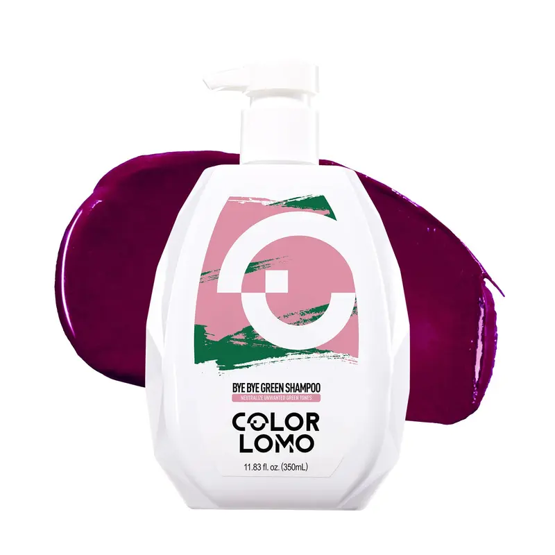 COLORLOMO Adieu Vert Shampoing – neutralise les tons verts, sans sulfate | 11,83 Fl Oz
