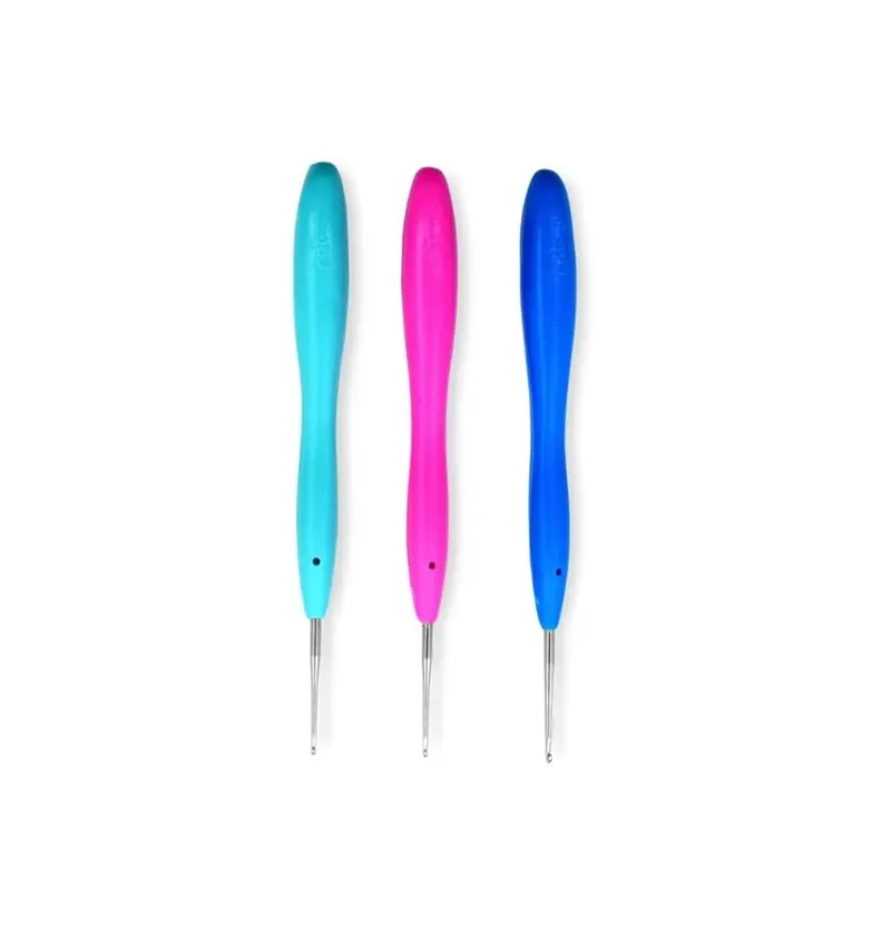 Colortrak Aiguilles de Balayage – Aiguilles Métal Précises, Poignées Gel Douces, Fatigue Réduite (3 pièces)