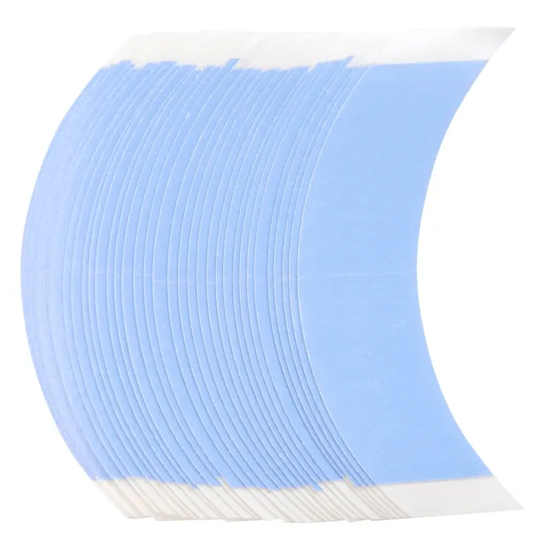 ColorYoung 36 Pièces Ruban Double Face Transparent - Étanche pour Toupee et Lace Front Wig (Contour C)