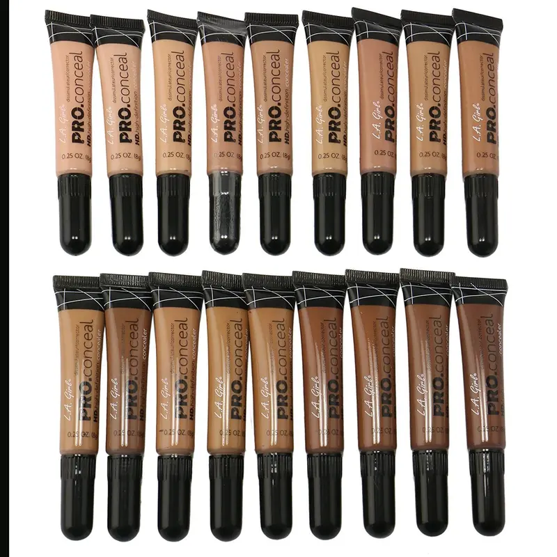 Concealer PC Pro Haute Définition de L.A. Girl – Ensemble GC971-988, 18 teintes