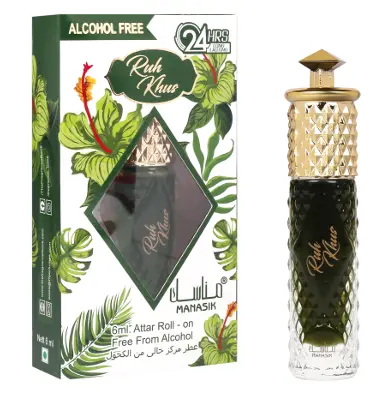 Concentré de parfum dubai roll on ruh khus
